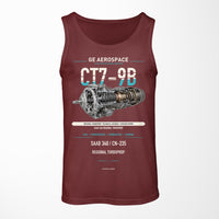 Thumbnail for CT7-9B design on dark red tank top