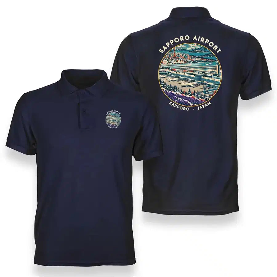 CTS - Badge - Double-Side Polo - Navy Blue