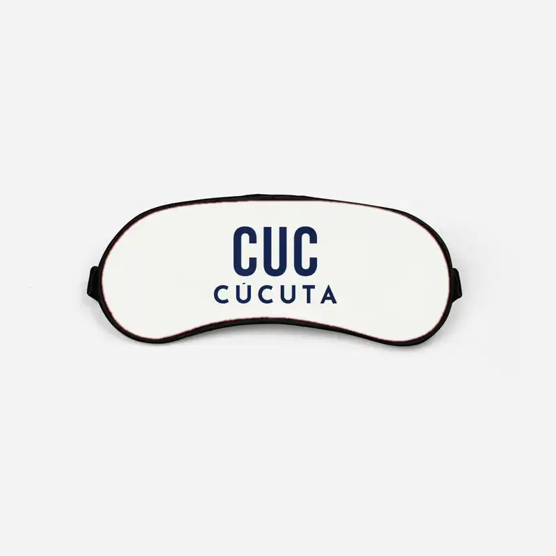 Camilo Daza International Airport (CUC) Sleep Masks - Sleep Mask - Code - White