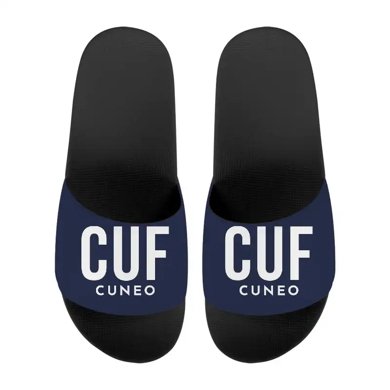 Cuneo International Airport (CUF) Slippers & Flip Flops - Slippers - Sport - Code - Navy Blue