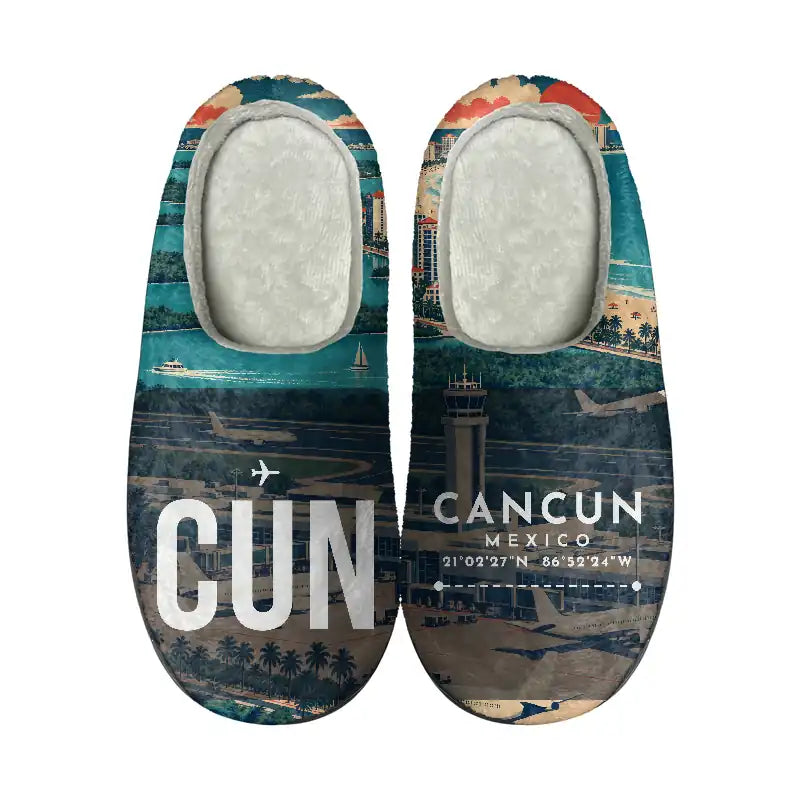 Cancún International Airport (CUN) Slippers & Flip Flops - Slippers - Cotton - Scene - Different