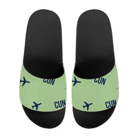 Thumbnail for Cancún International Airport (CUN) Slippers & Flip Flops - Slippers - Sport - Pattern - Light Green