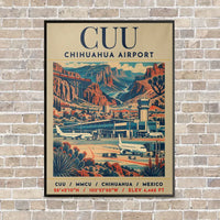 Thumbnail for CUU - Poster - Canvas Framed - Beige