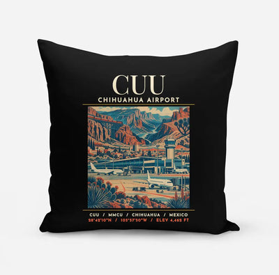 CUU - Poster - Pillow - Black