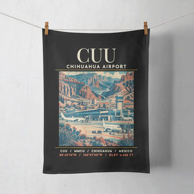 CUU - Poster - Towel - Black
