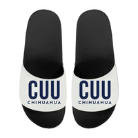 Thumbnail for Chihuahua International Airport (CUU) Slippers & Flip Flops - Slippers - Sport - Code - White