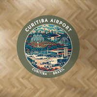 Thumbnail for Afonso Pena International Airport (CWB) Carpets - Carpet Round - Badge - Green Army