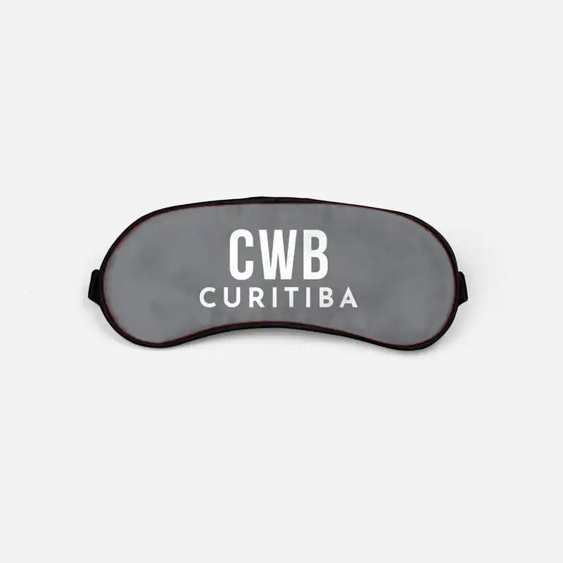Afonso Pena International Airport (CWB) Sleep Masks - Sleep Mask - Code - Gray