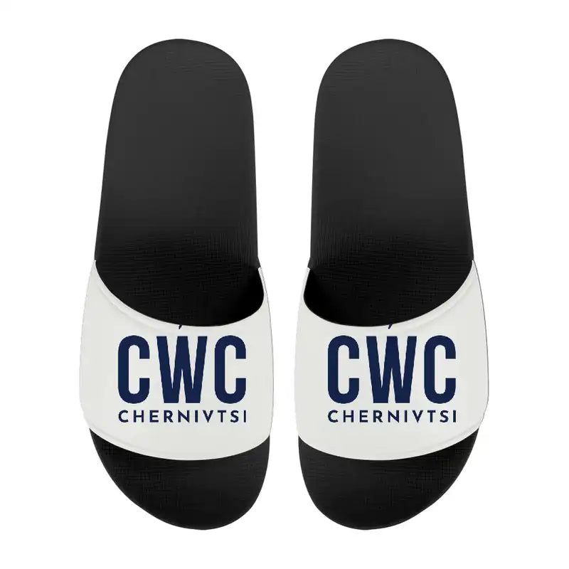 Chernivtsi International Airport (CWC) Slippers & Flip Flops - Slippers - Sport - Code - White