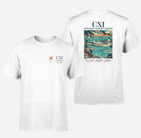 Thumbnail for CXI - Poster - Double-Side T-Shirt - White