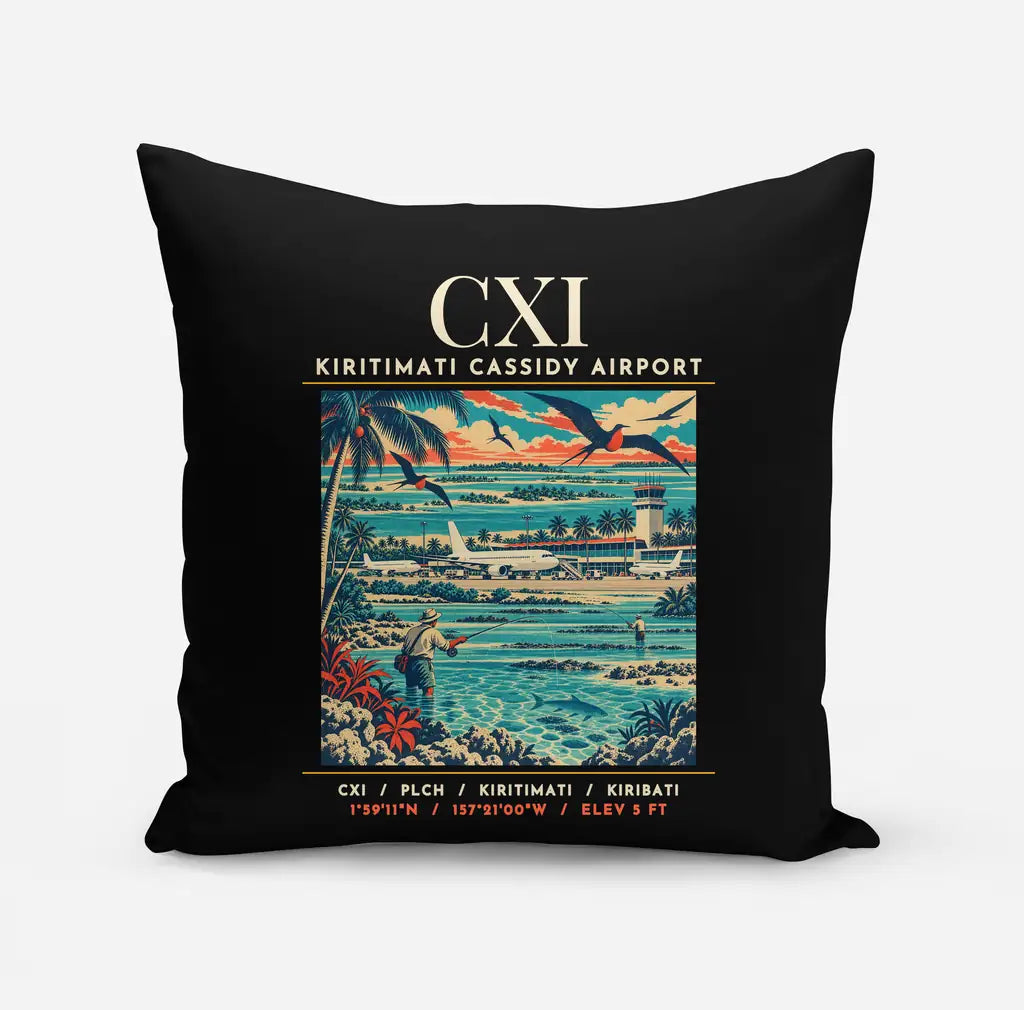 CXI - Poster - Pillow - Black
