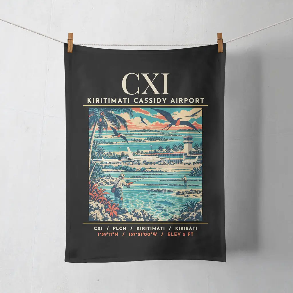 CXI - Poster - Towel - Black