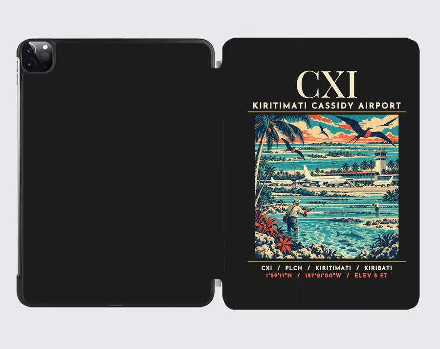 CXI - Poster - iPad Case - Black