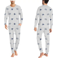Thumbnail for Cam Ranh International Airport Nha Trang (CXR) Pajamas - Men Pajamas - Light Gray