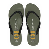 Thumbnail for Cam Ranh International Airport Nha Trang (CXR) Slippers & Flip Flops - Slippers - Flip Flops - Code - Green Army