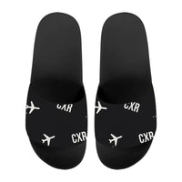 Thumbnail for Cam Ranh International Airport Nha Trang (CXR) Slippers & Flip Flops - Slippers - Sport - Pattern - Black