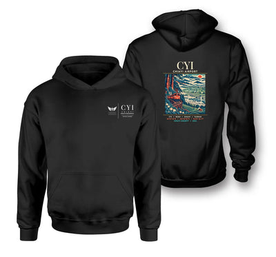 CYI - Poster - Double-Side Hoodie - Black