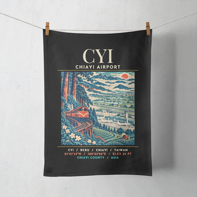 CYI - Poster - Towel - Black