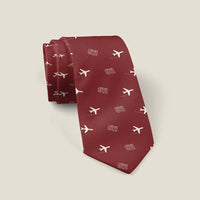 Thumbnail for Chiayi Airport (CYI) Ties - Tie - Pattern - Dark Red