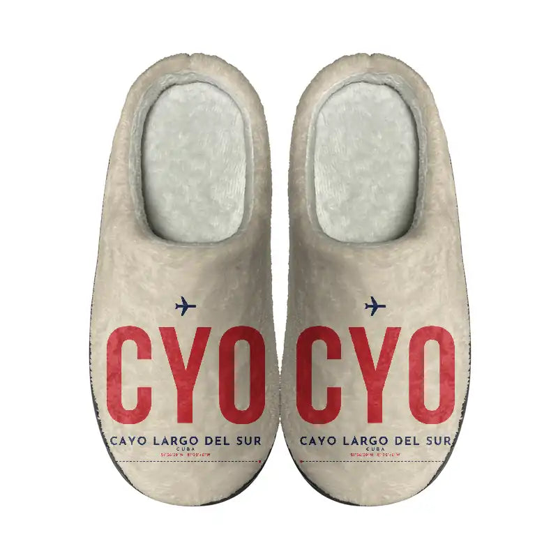 Vilo Acuña Airport (CYO) Slippers & Flip Flops - Slippers - Cotton - Code - Same - Beige