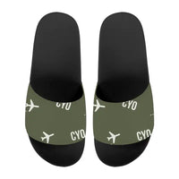 Thumbnail for Vilo Acuña Airport (CYO) Slippers & Flip Flops - Slippers - Sport - Pattern - Green Army