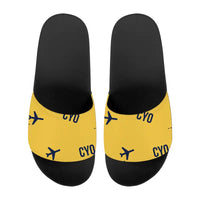 Thumbnail for Vilo Acuña Airport (CYO) Slippers & Flip Flops - Slippers - Sport - Pattern - Yellow