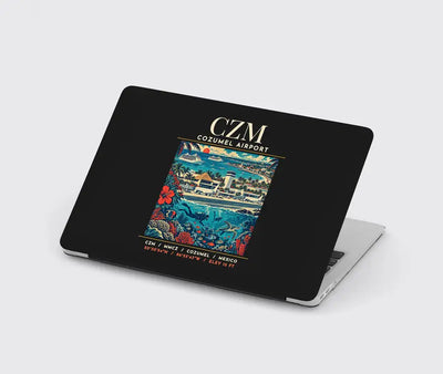 CZM - Poster - MacBook Case - Black