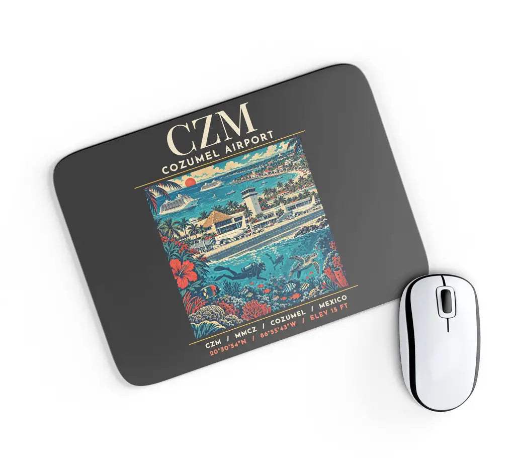 CZM - Poster - Mouse Pad - Black
