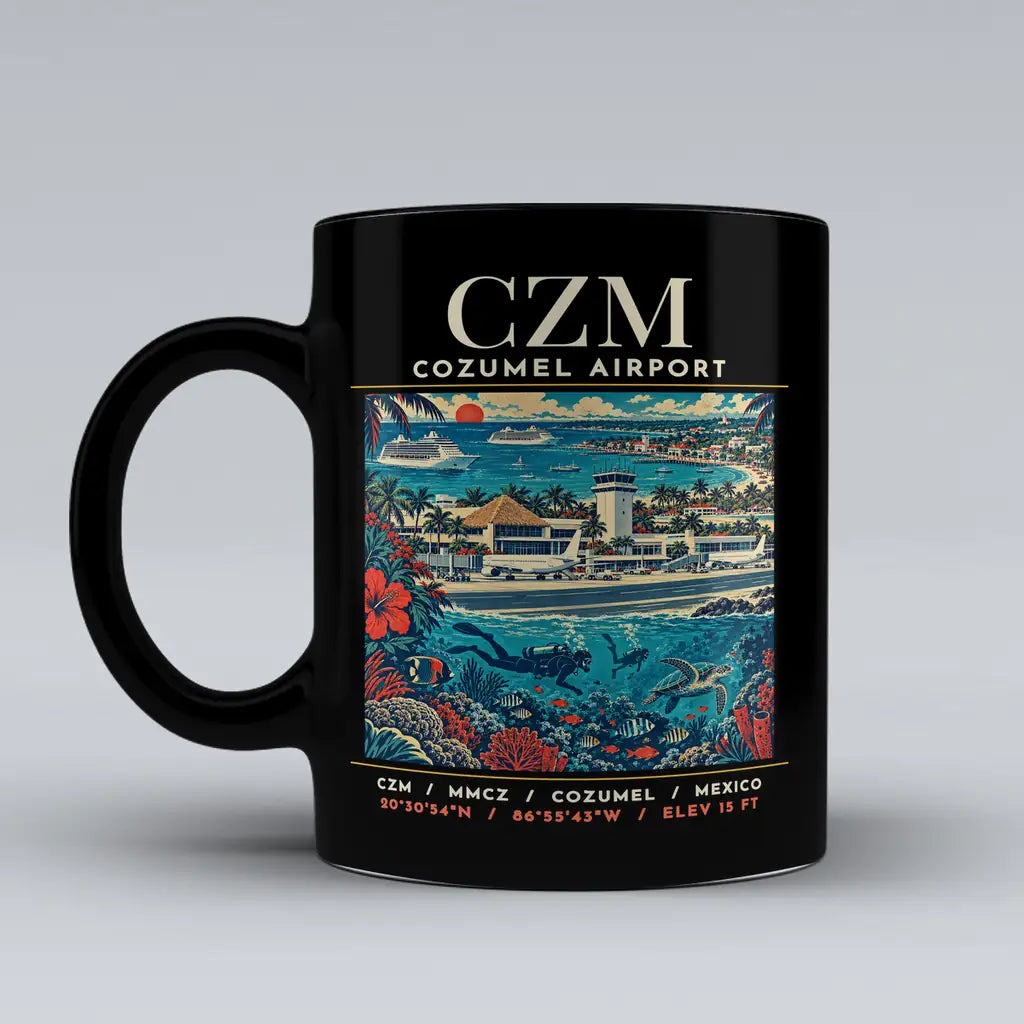 CZM - Poster - Mug - Black
