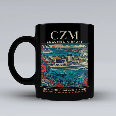 CZM - Poster - Mug - Black