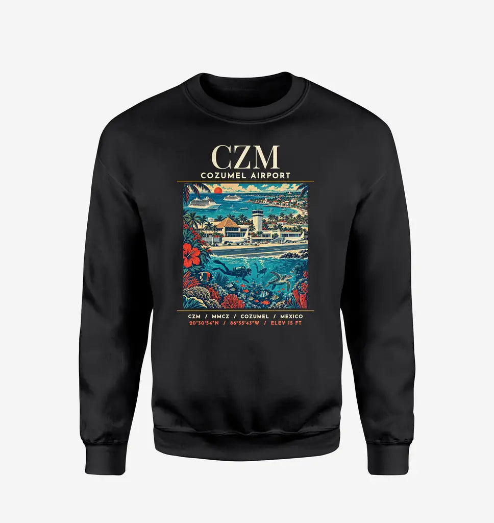 CZM - Poster - Sweatshirt - Black