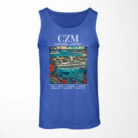 Thumbnail for CZM - Poster - Tank Top - Blue