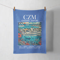 Thumbnail for CZM - Poster - Towel - Blue