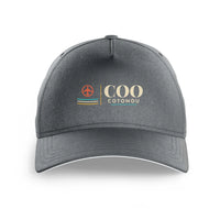 Thumbnail for Cadjehoun Airport COO — Cotonou (COO) printed hat - gray