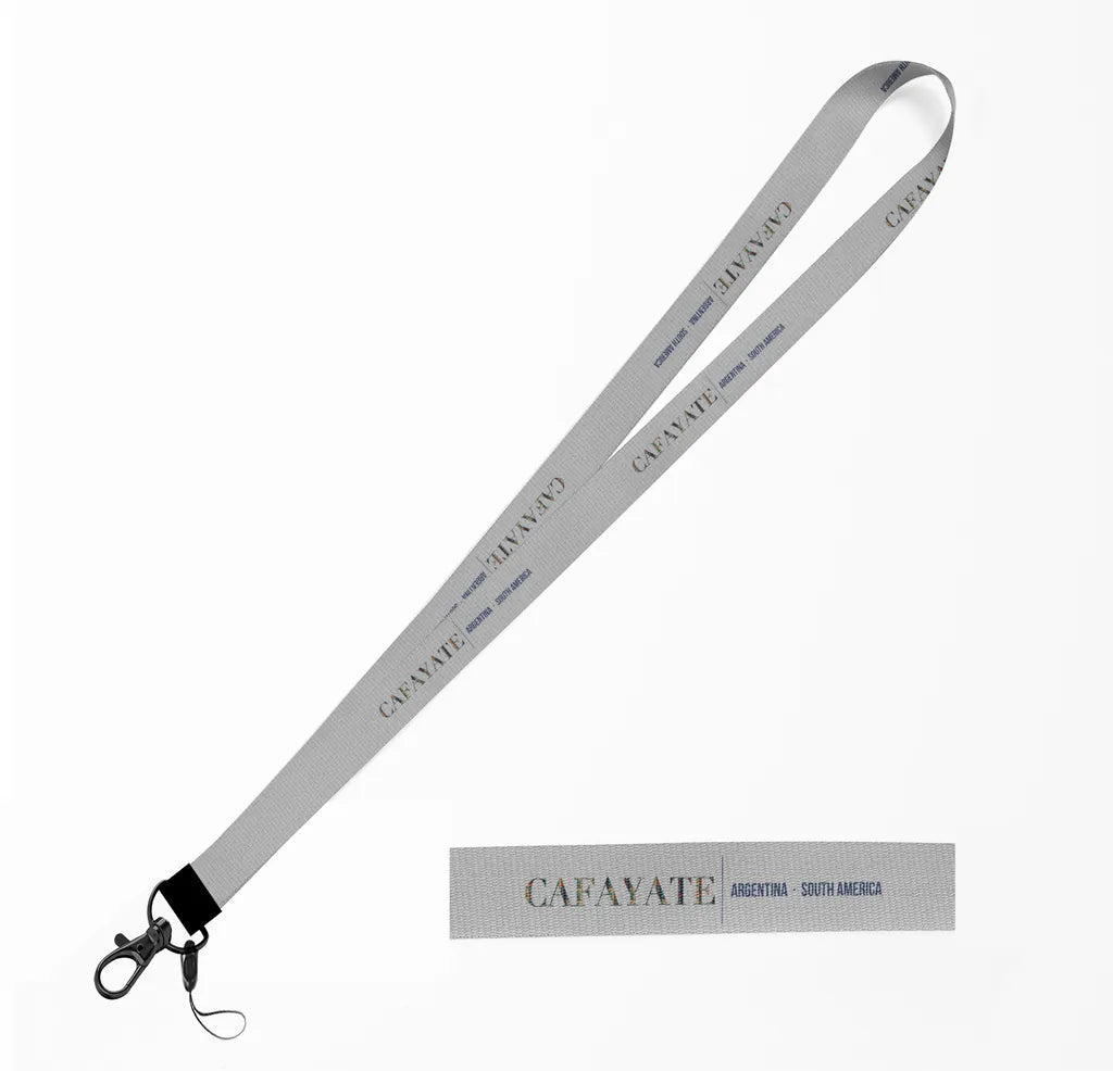Cafayate City Series lanyard - light gray