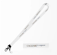 Thumbnail for Cagliari City Series lanyard - white