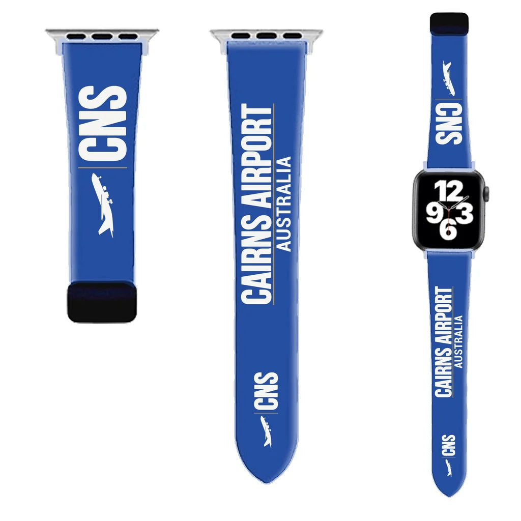 WBV6 | Cairns Airport CNS - Reef-to-Rainforest Current | Blue (Magnetic Band)