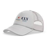 Thumbnail for Calvi - Sainte-Catherine Airport (CLY) trucker cap - white