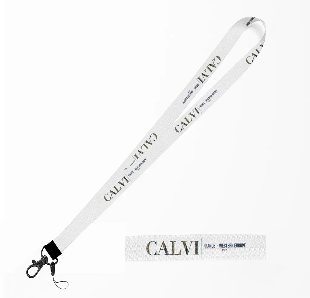 Calvi City Series lanyard - white