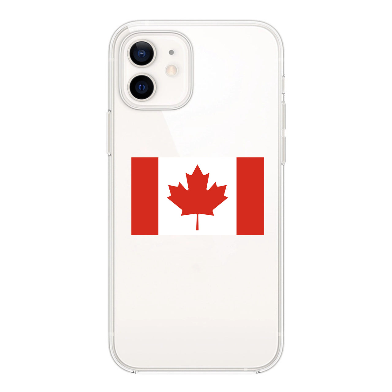 Canada Designed Transparent Silicone iPhone Cases