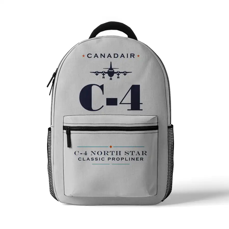 Canadair C-4 Argonaut North Star - 3D Backpack - Heritage - White