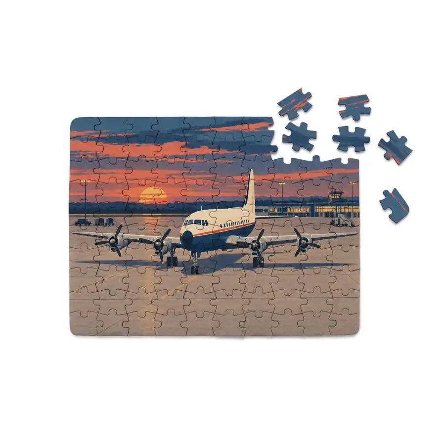 Canadair C-4 Argonaut North Star - 3D - Puzzle