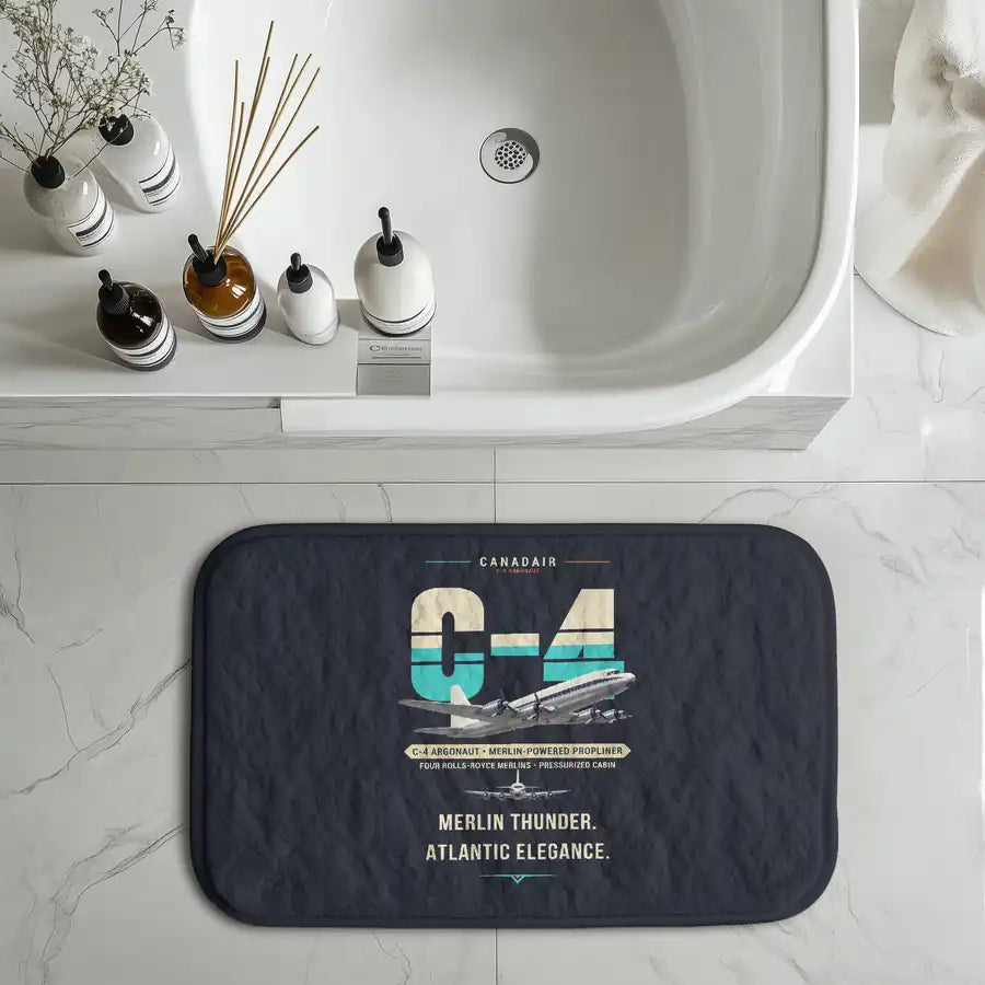 Canadair C-4 Argonaut North Star - Original - Bath Mat