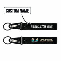 Thumbnail for Canadair C-4 Argonaut North Star Hawk-Shaped Key Chains - Black - Original - Personalized