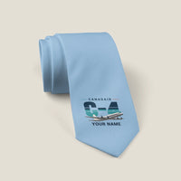 Thumbnail for Canadair C-4 Argonaut North Star - Original + Name - Tie - Light Blue