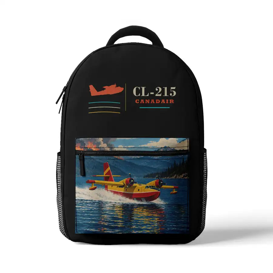 Canadair CL-215 - 3D Backpack - Black