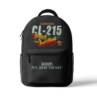 Thumbnail for Canadair CL-215 - 3D Backpack - Cartoon - Gray