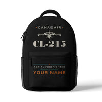 Thumbnail for Canadair CL-215 - 3D Backpack - Heritage + Name - Black
