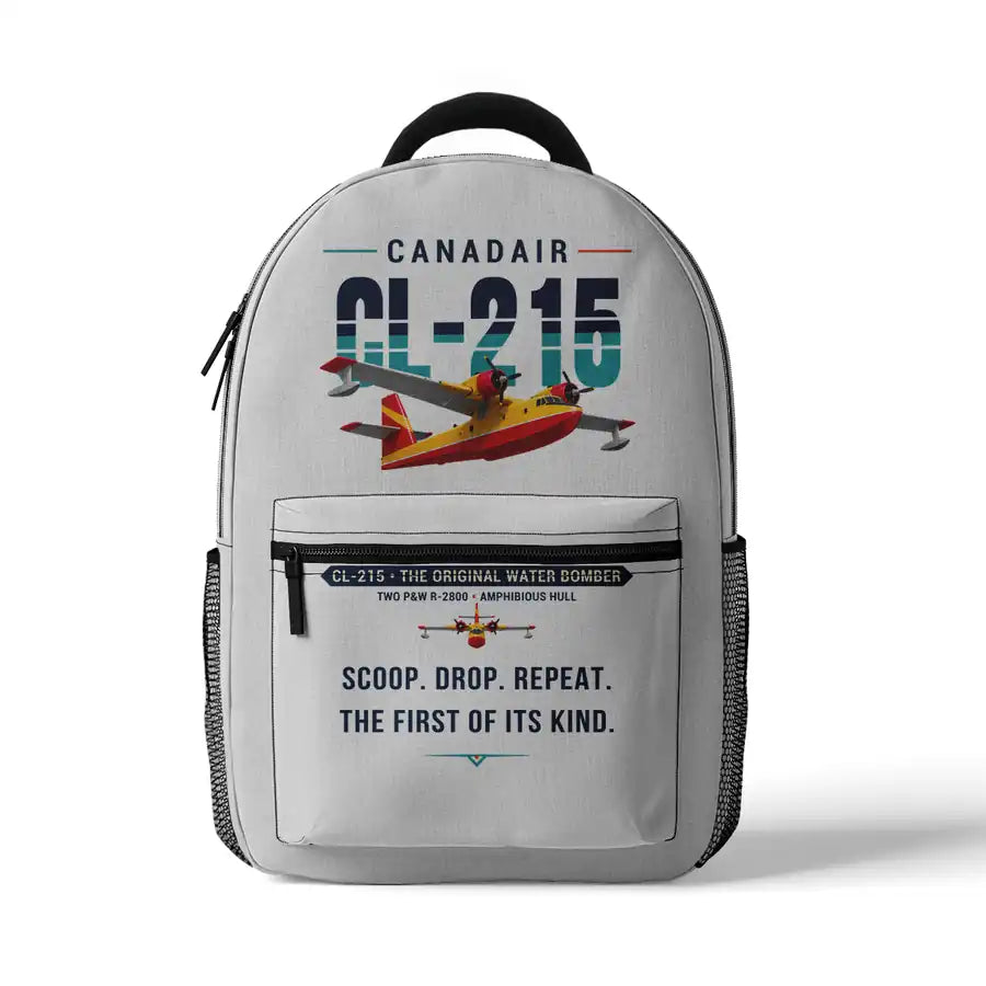 Canadair CL-215 - 3D Backpack - Original - White