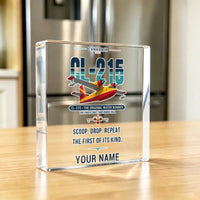 Thumbnail for Canadair CL-215 - Crystal Ornament - Original + Name - Kitchen